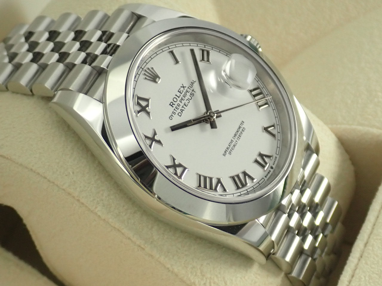 Rolex Datejust 41 White Roman Dial [Unused] &lt;New warranty, box, etc.&gt;