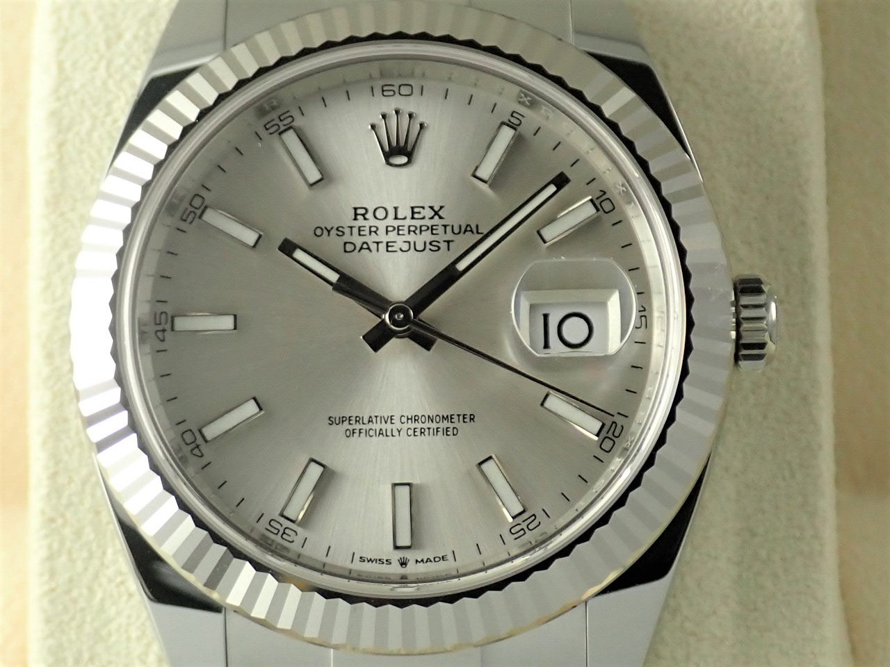 Rolex Datejust 41 Silver Dial [Unused] &lt;New warranty, box, etc.&gt;