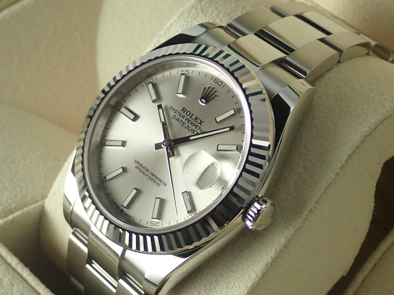 Rolex Datejust 41 Silver Dial [Unused] &lt;New warranty, box, etc.&gt;