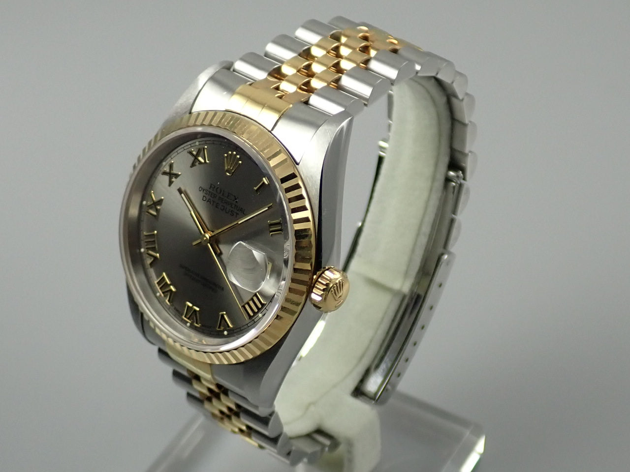 Rolex Datejust Grey Roman Dial