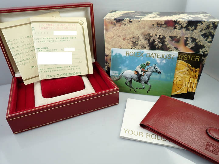 Rolex Datejust &lt;Warranty, Box, etc.&gt;