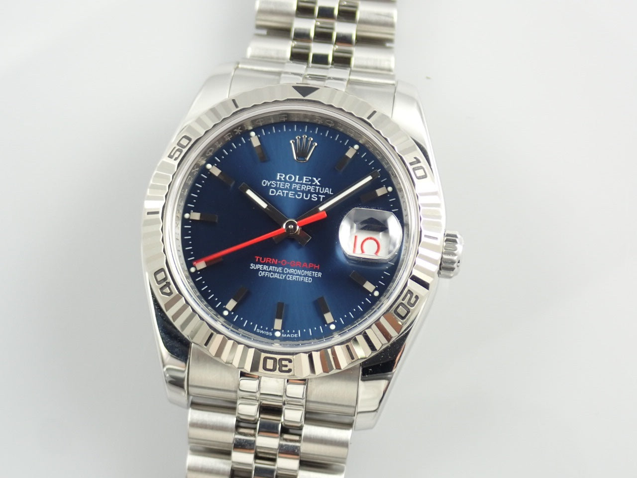 Rolex Datejust Turn-O-Graph Blue &lt;Warranty, Box, etc.&gt;