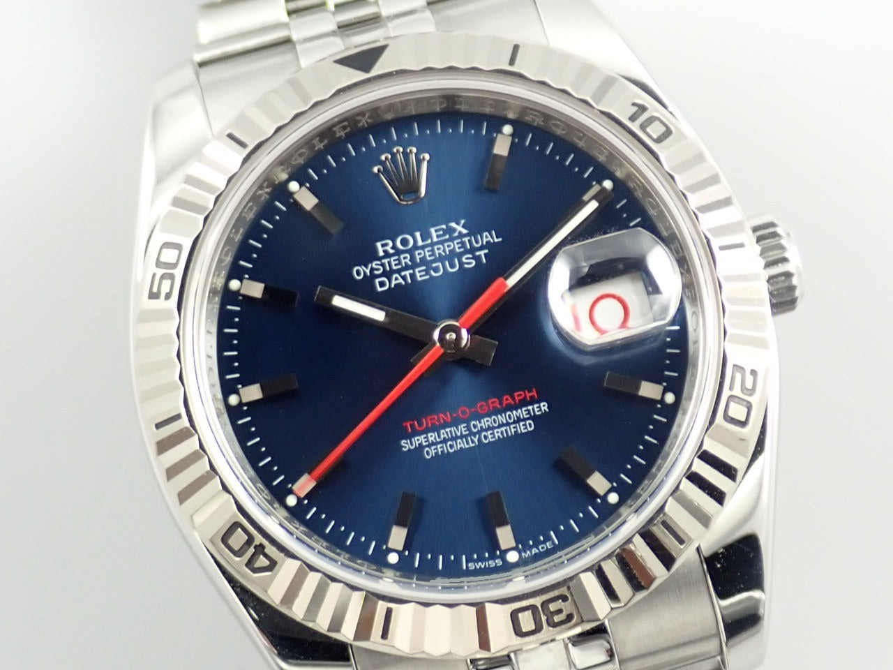 Rolex Datejust Turn-O-Graph Blue &lt;Warranty, Box, etc.&gt;