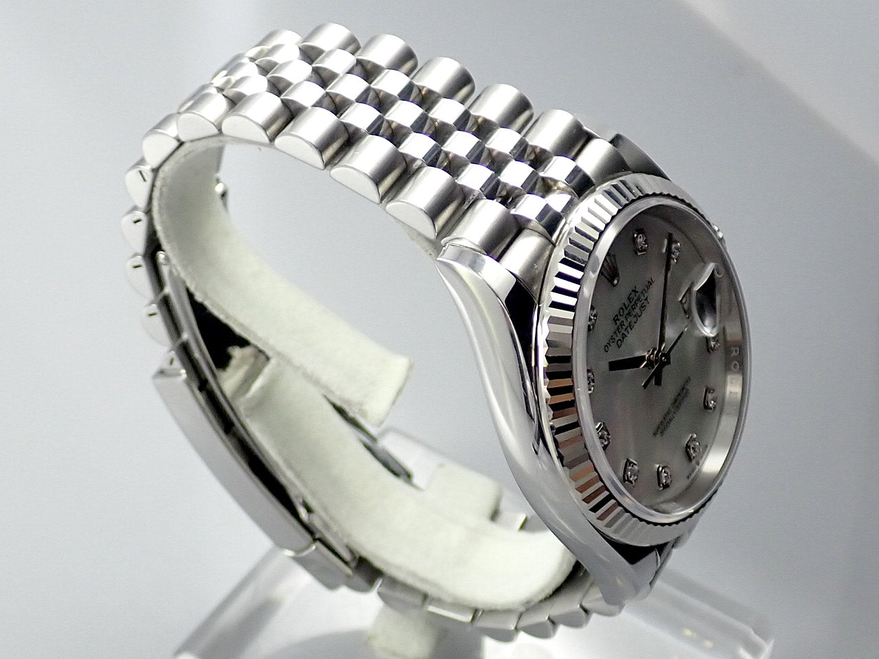 Rolex Datejust 36 Shell 10P Diamond &lt;Warranty, Box, etc.&gt;