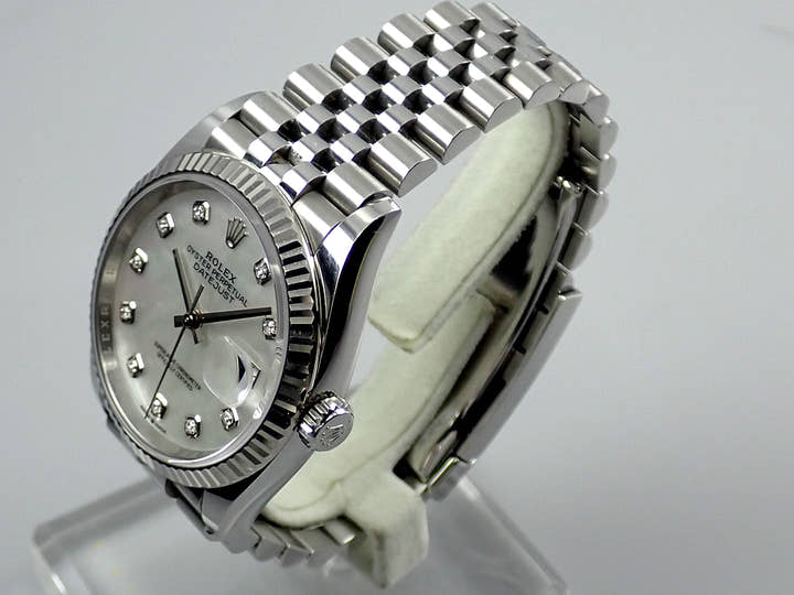 ロレックス デイトジャスト36 Ref.126234 シェル文字盤 中古 datejust-224 ジュビリーブレスレット