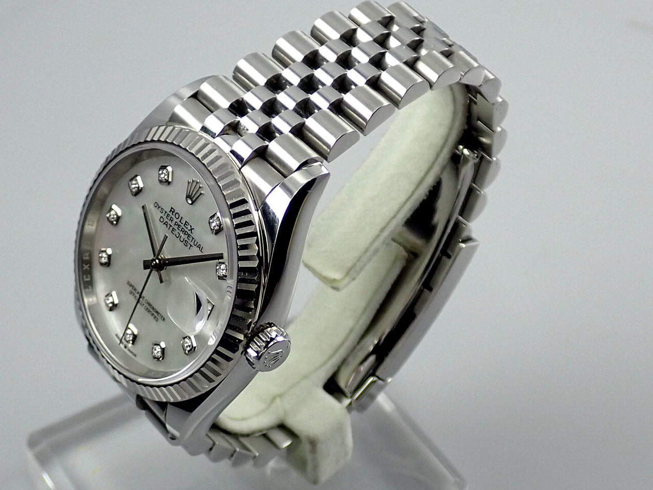 Rolex Datejust 36 Shell 10P Diamond &lt;Warranty, Box, etc.&gt;