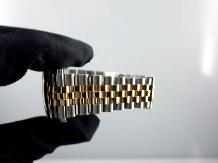 ロレックス デイトジャスト36 Ref.126203 オリーブグリーン文字盤 中古 datejust-225 ジュビリーブレスレット
