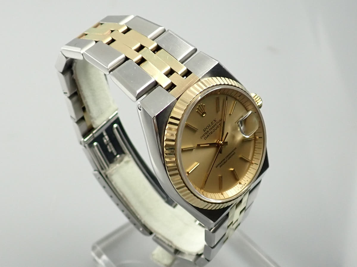 ロレックス デイトジャスト Ref.1630 シャンパン文字盤 中古 datejust-227