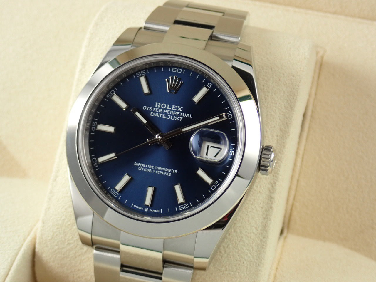 Rolex Datejust 41 Bright Blue Dial &lt;Warranty, Box, etc.&gt;