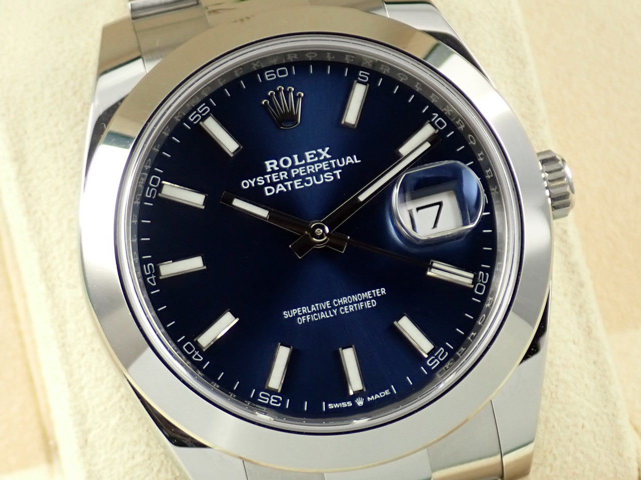 Rolex Datejust 41 Bright Blue Dial &lt;Warranty, Box, etc.&gt;