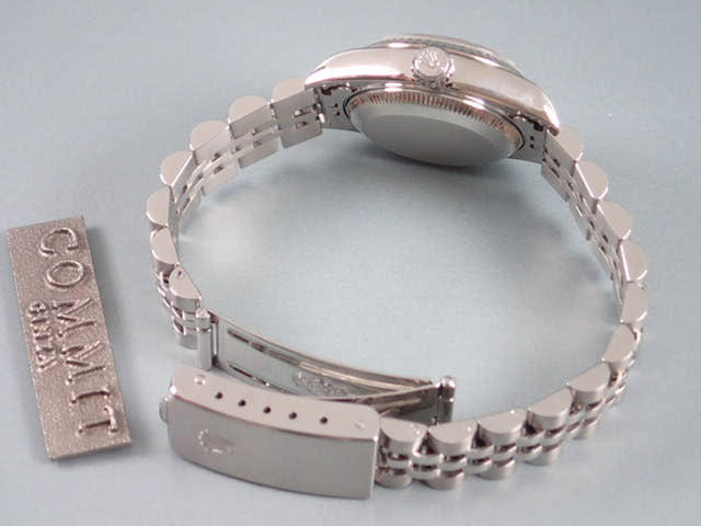 ロレックス デイトジャスト Ref.79174G ネイビー文字盤 中古 datejust-23 ジュビリーブレスレット