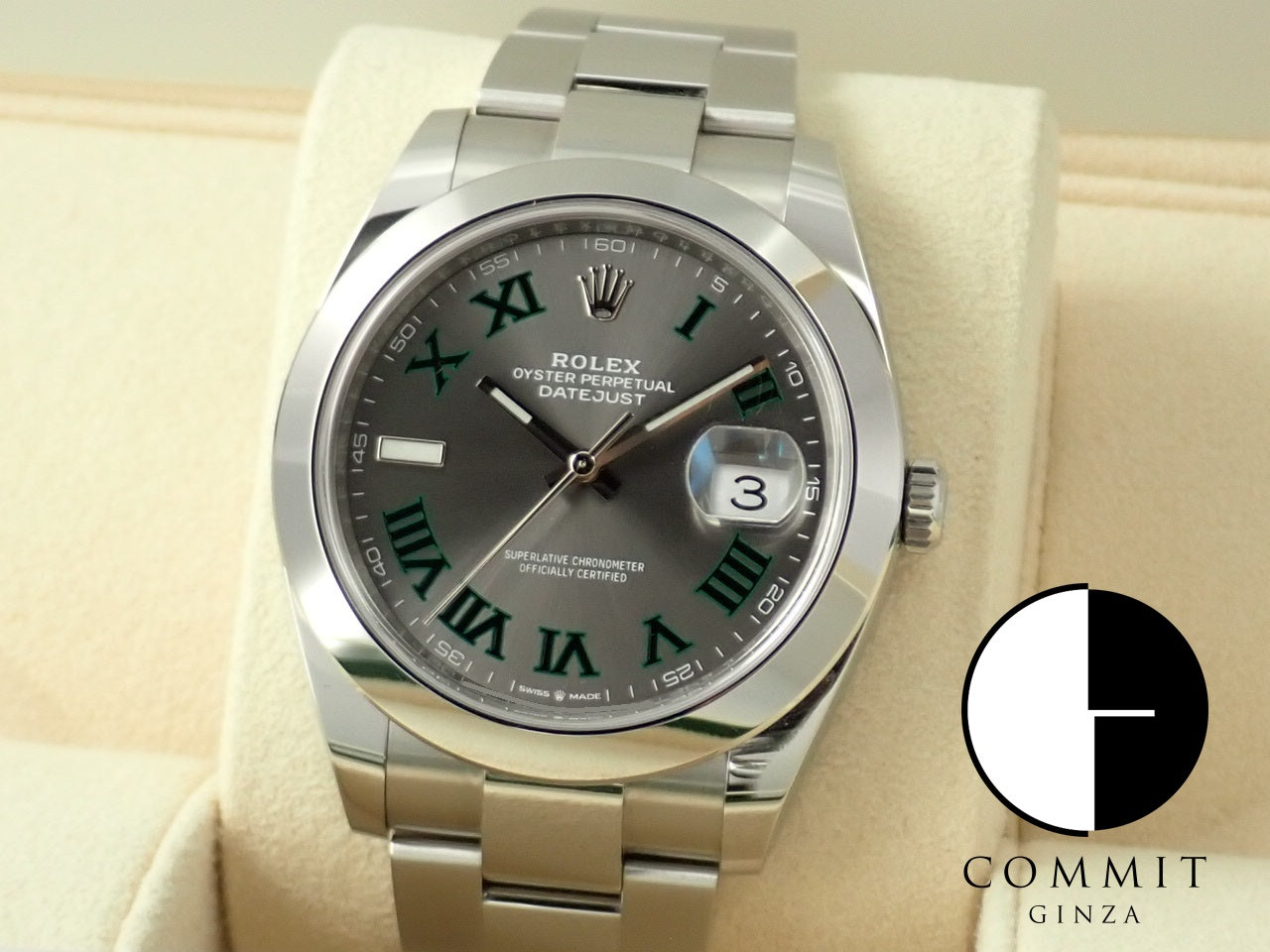 Rolex Datejust 41 Slate Roman Dial &lt;New warranty, box, etc.&gt;