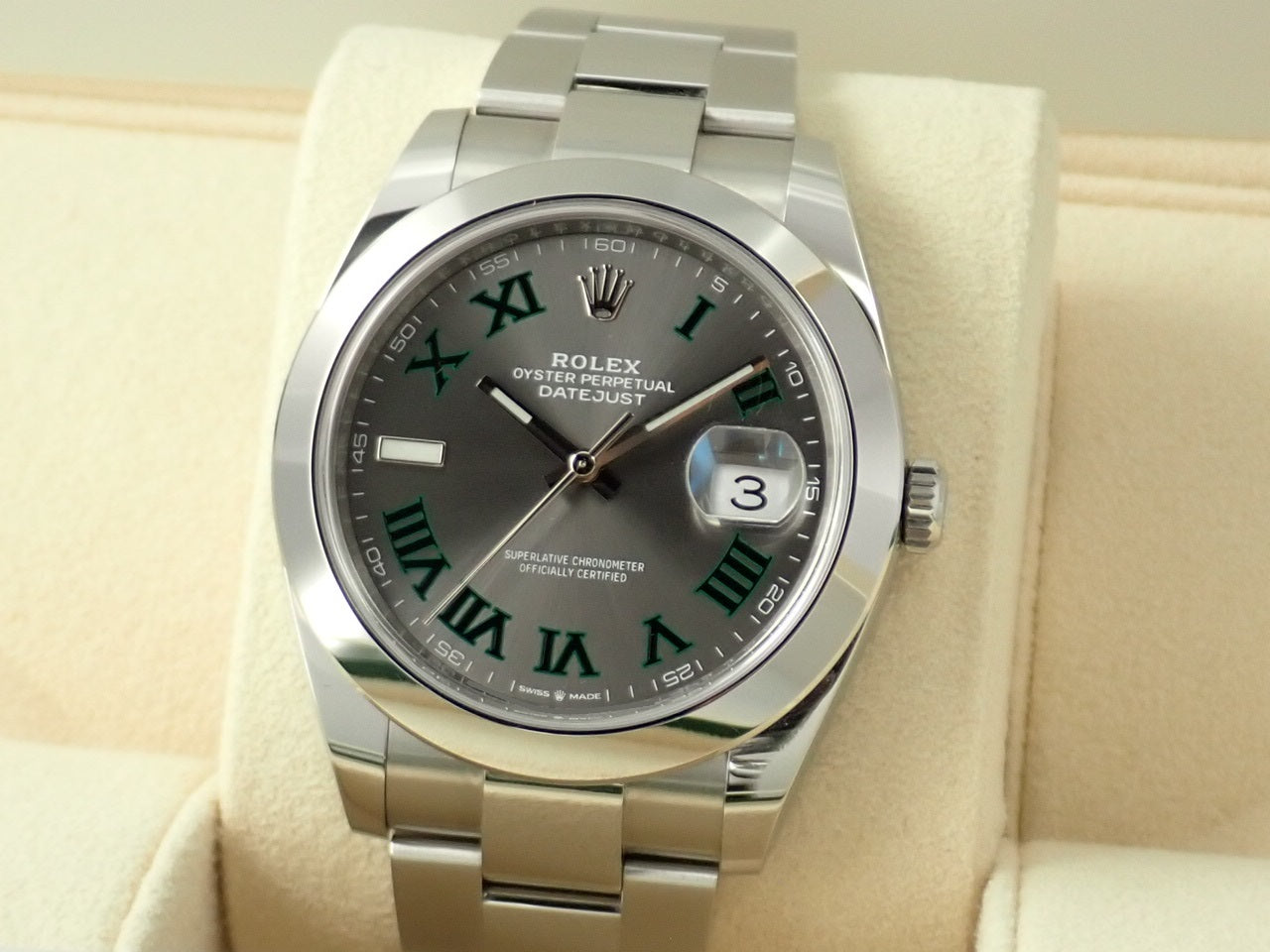 Rolex Datejust 41 Slate Roman Dial &lt;New warranty, box, etc.&gt;