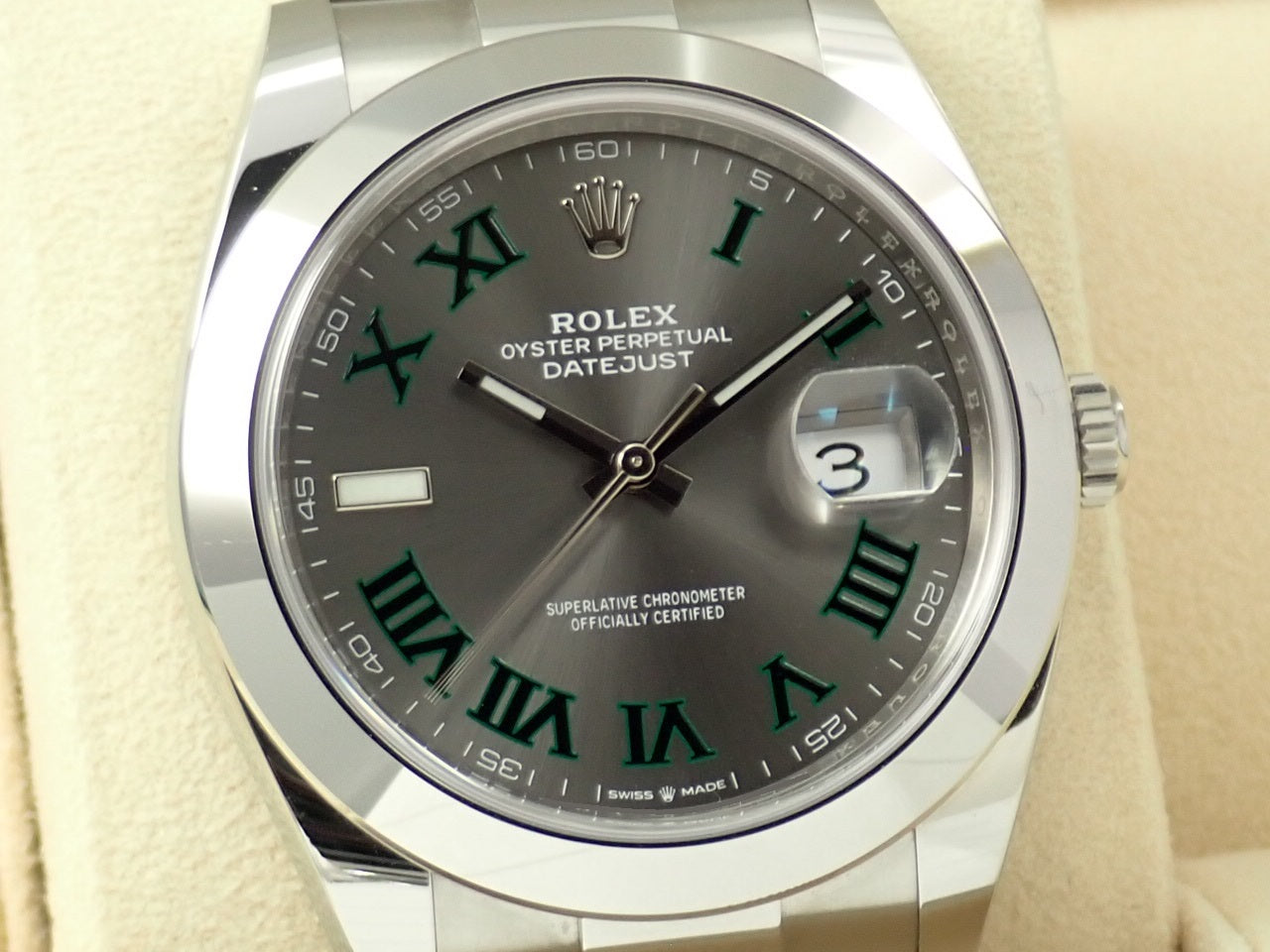 Rolex Datejust 41 Slate Roman Dial &lt;New warranty, box, etc.&gt;