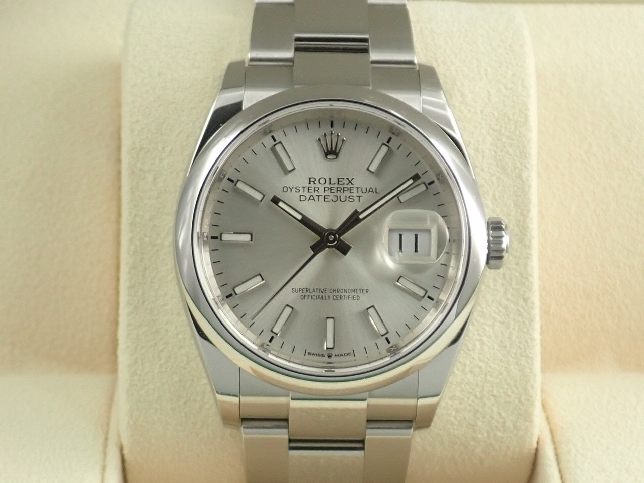 Rolex Datejust 36 Silver Dial &lt;New warranty, box, etc.&gt;