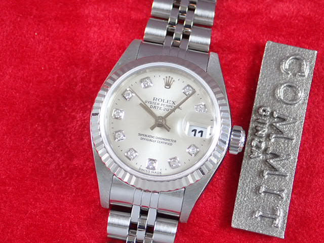 ロレックス デイトジャスト Ref.79174G シルバー文字盤 中古 datejust-24 ジュビリーブレスレット