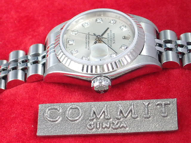 ロレックス デイトジャスト Ref.79174G シルバー文字盤 中古 datejust-24 ジュビリーブレスレット