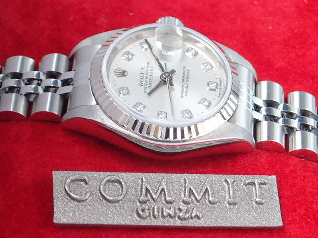 ロレックス デイトジャスト Ref.79174G シルバー文字盤 中古 datejust-24 ジュビリーブレスレット