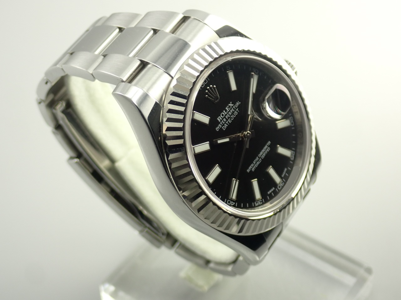 Rolex Datejust 41 Black Bar Dial &lt;Warranty, Box, etc.&gt;