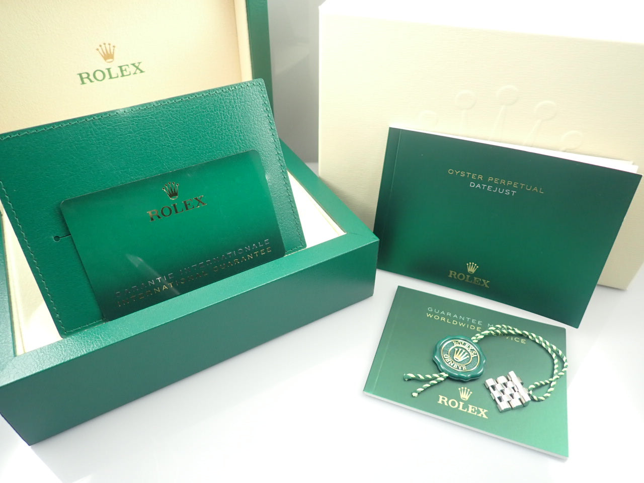 Rolex Datejust 36 Silver Bar Dial [Good Condition] &lt;New Warranty Card, Box, etc.&gt;