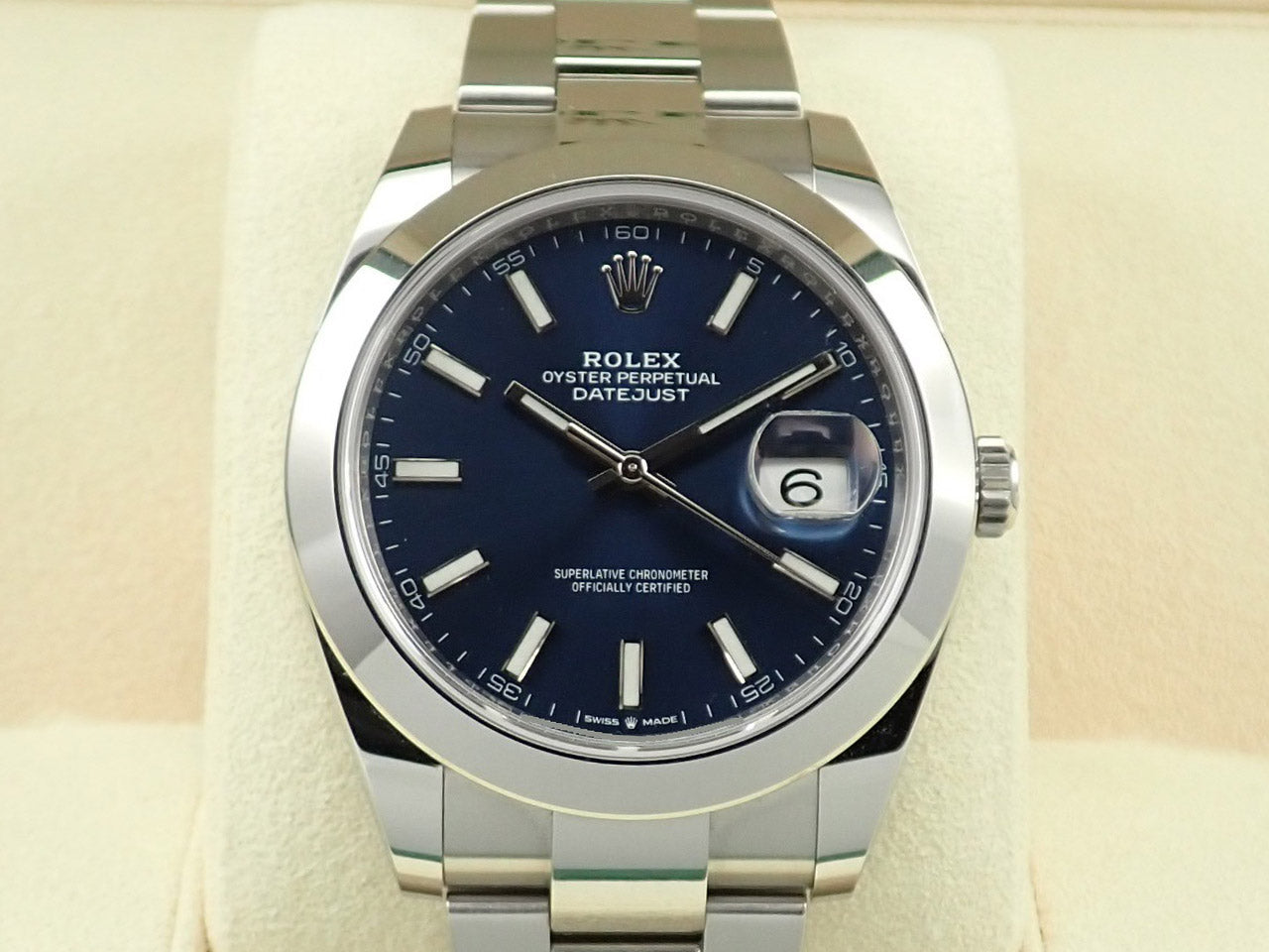 Rolex Datejust 41 Bright Blue Dial &lt;Warranty, Box, etc.&gt;