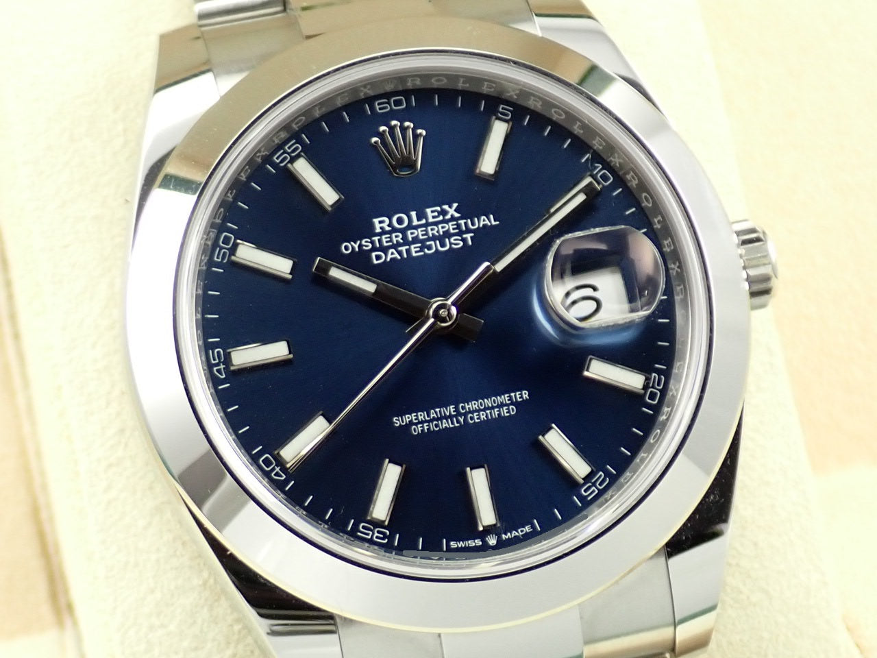 Rolex Datejust 41 Bright Blue Dial &lt;Warranty, Box, etc.&gt;