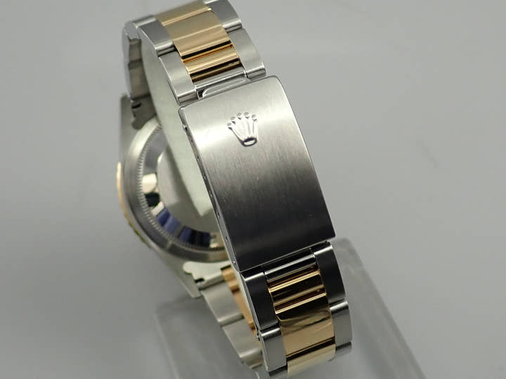 ロレックス デイトジャスト サンダーバード Ref.16263G ステンレススチール/イエローゴールド ブルーグラデーションx10Pダイヤ文字盤