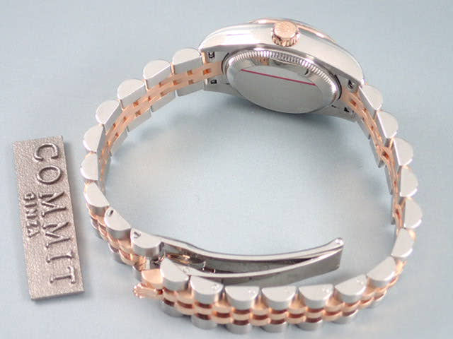 ロレックス デイトジャスト Ref.179171 ピンクダイヤル文字盤 中古 datejust-25 ジュビリーブレスレット