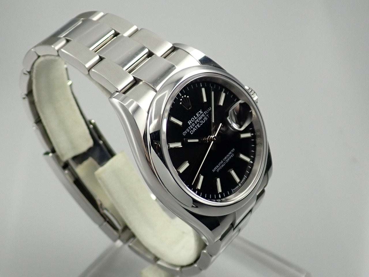 Rolex Datejust 36 Black Dial &lt;Warranty Box and Others&gt;