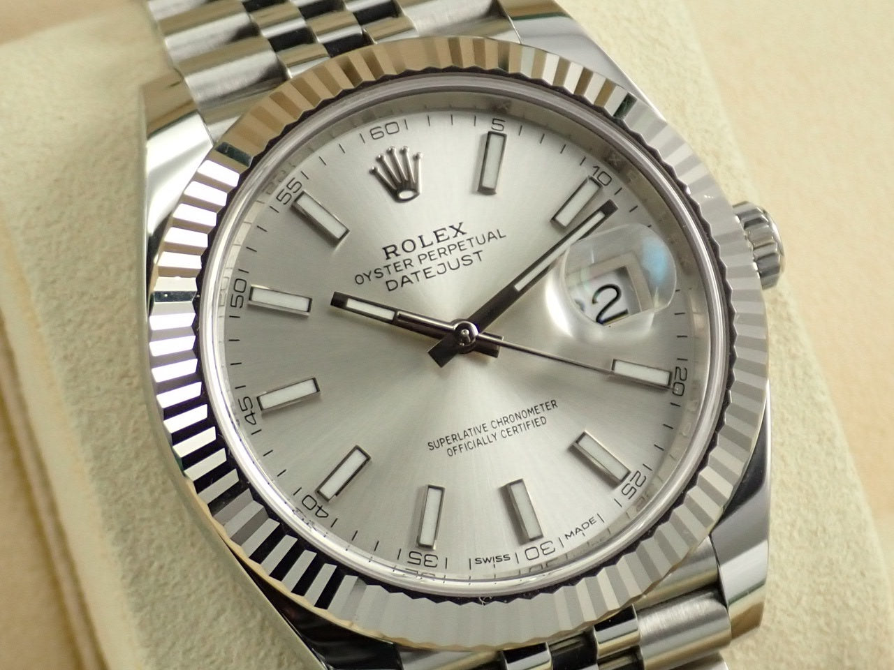 Rolex Datejust 41 Silver Dial &lt;Warranty, Box, etc.&gt;