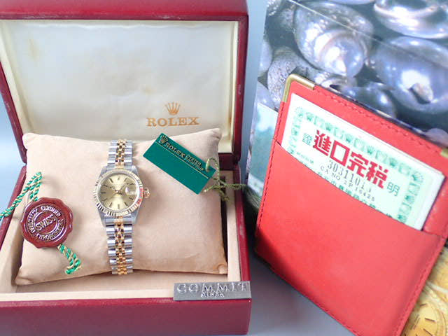 ロレックス デイトジャスト Ref.69173 シャンパン文字盤 中古 datejust-26 ジュビリーブレスレット