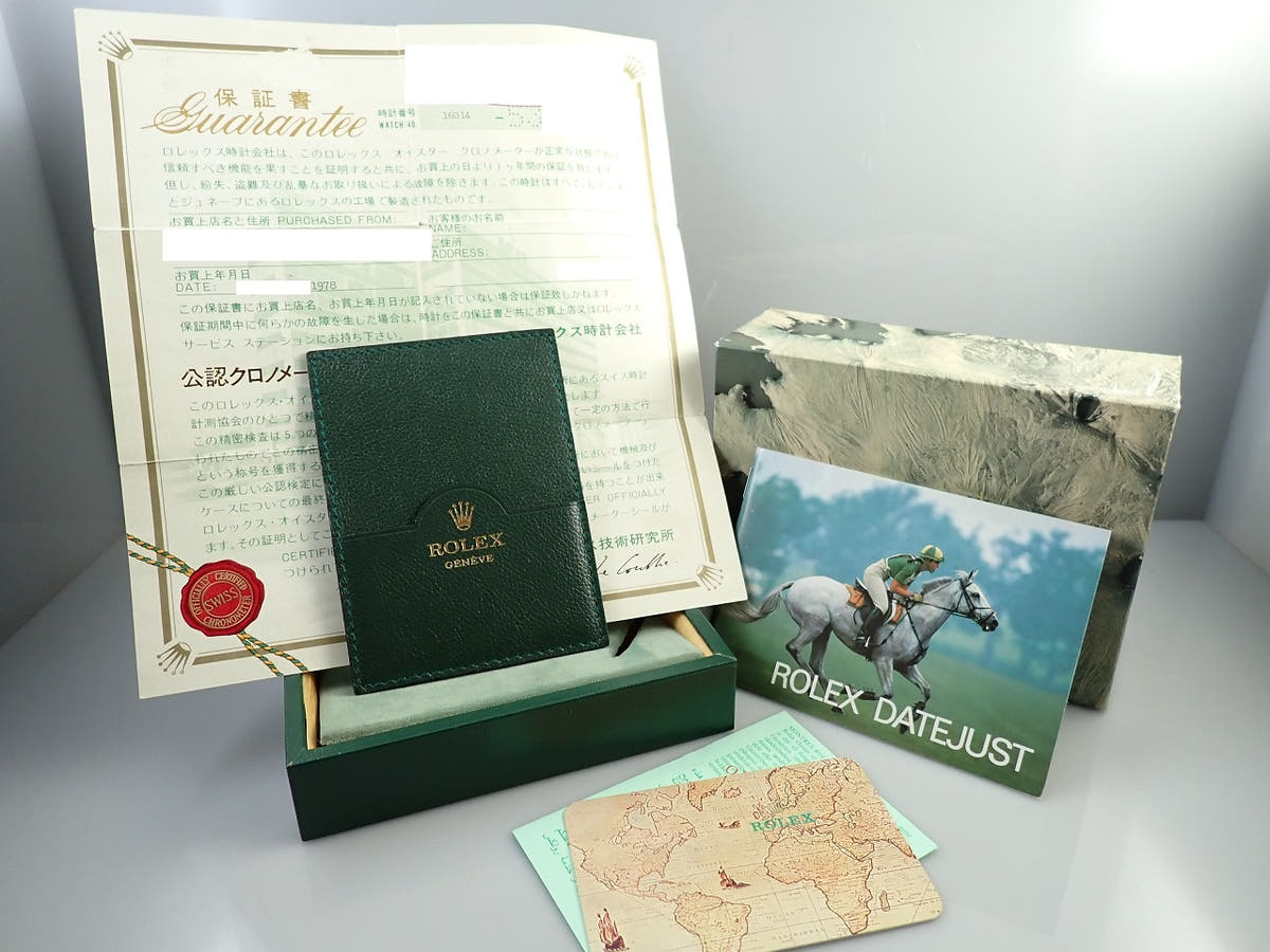 ロレックス デイトジャスト Ref.16014 ボイラーゲージ文字盤 中古 M2804966