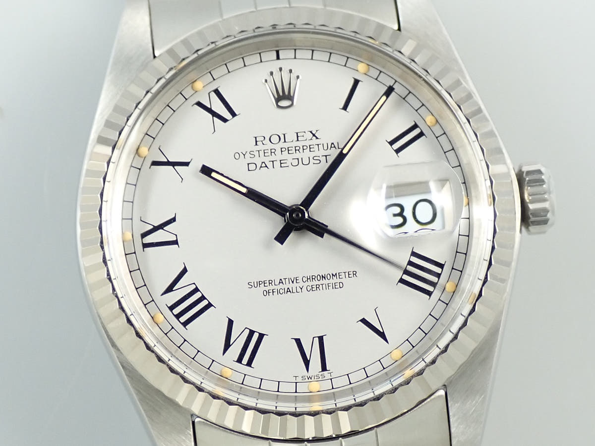 ロレックス デイトジャスト Ref.16014 シルバー文字盤 美品 W6616829