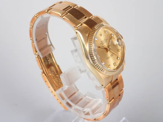 ロレックス デイトジャスト Ref.6827 シャンパン文字盤 中古 datejust-2