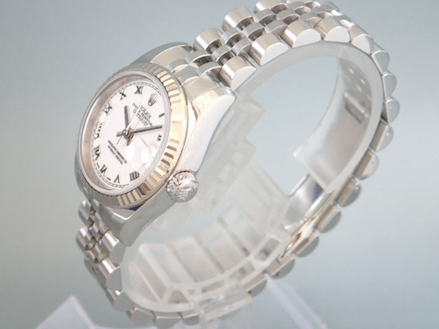 Rolex Datejust White Roman Ladies Ref.179174