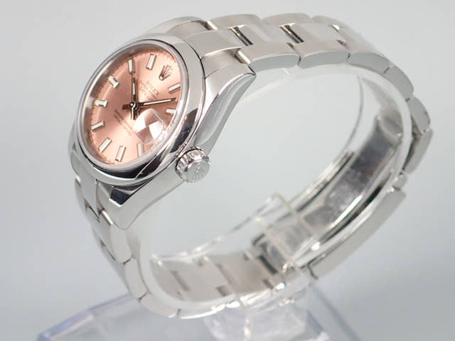 ロレックス デイトジャスト Ref.179160 ピンクバーインデックス文字盤 中古 datejust-32