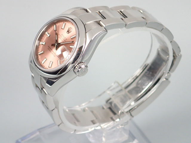 Rolex Datejust Pink Bar Ladies Ref.179160