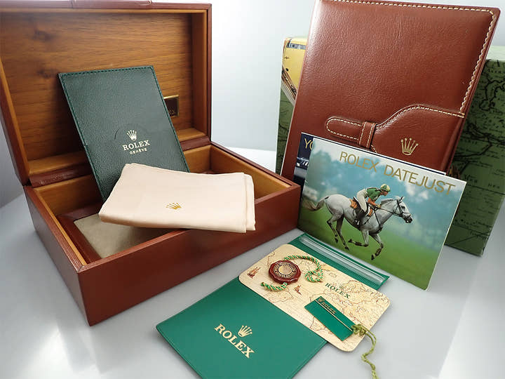 ロレックス デイトジャスト36 Ref.16238 イエローゴールド ブルー文字盤 ジュビリーブレスレット