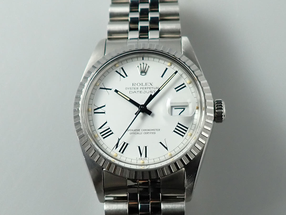 ロレックス デイトジャスト Ref.16030 ホワイト文字盤 中古 RM6ASVHJ
