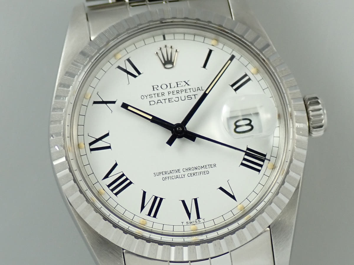 ロレックス デイトジャスト Ref.16030 ホワイト文字盤 中古 1A2RHASU