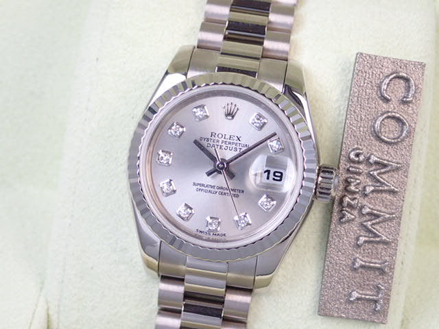 ロレックス デイトジャスト Ref.179179Ｇ シルバー文字盤 中古 datejust-40 ジュビリーブレスレット