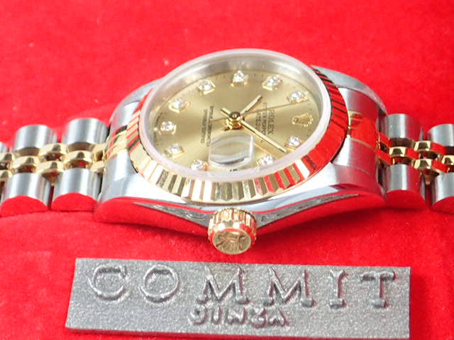ロレックス デイトジャスト Ref.69173G シャンパン文字盤 中古 datejust-43 ジュビリーブレスレット