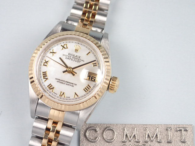 Rolex Datejust Shell Dial Ladies Ref.Ref.69173NR