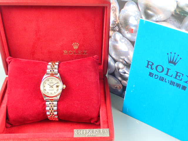 Rolex Datejust Shell Dial Ladies Ref.Ref.69173NR