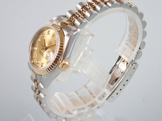 ロレックス デイトジャスト Ref.79173G シャンパン文字盤 中古 datejust-47 ジュビリーブレスレット