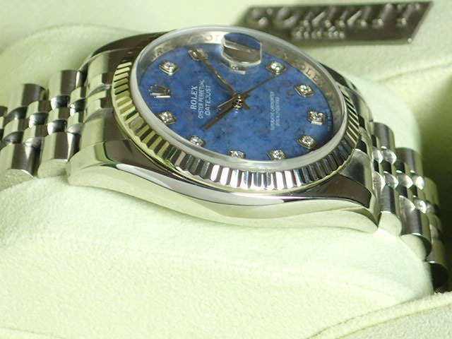 ロレックス デイトジャスト Ref.116234 ソーダライト文字盤 中古 datejust-49 ジュビリーブレスレット