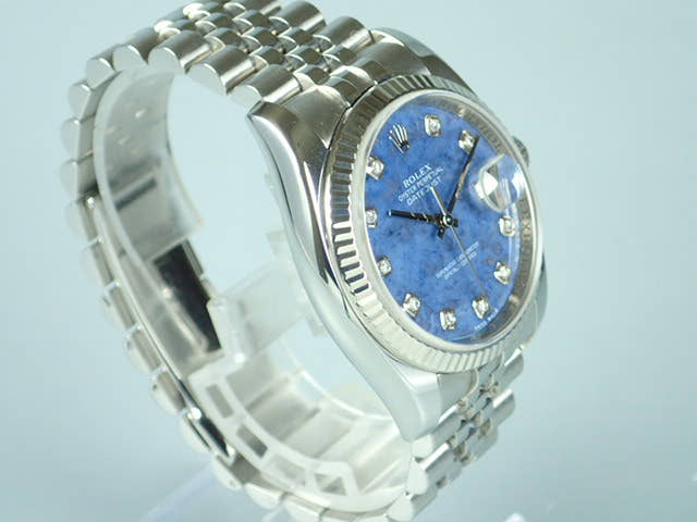ロレックス デイトジャスト Ref.116234 ソーダライト文字盤 中古 datejust-49 ジュビリーブレスレット