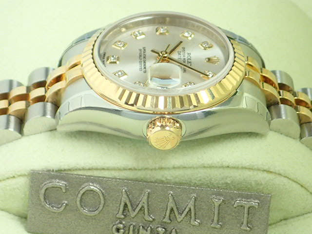 ロレックス デイトジャスト Ref.179173G シルバー文字盤 美品 datejust-50 ジュビリーブレスレット