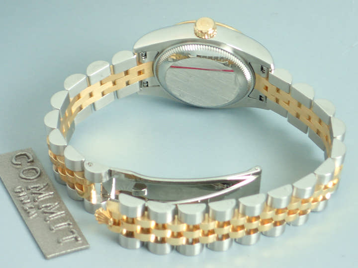 ロレックス デイトジャスト Ref.179173 ピラミッドローマン文字盤 中古 datejust-51 ジュビリーブレスレット