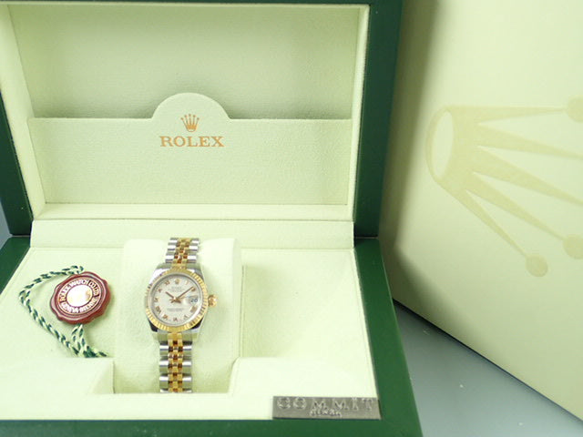 Rolex Datejust Pyramid Roman Dial Ladies Ref.179173